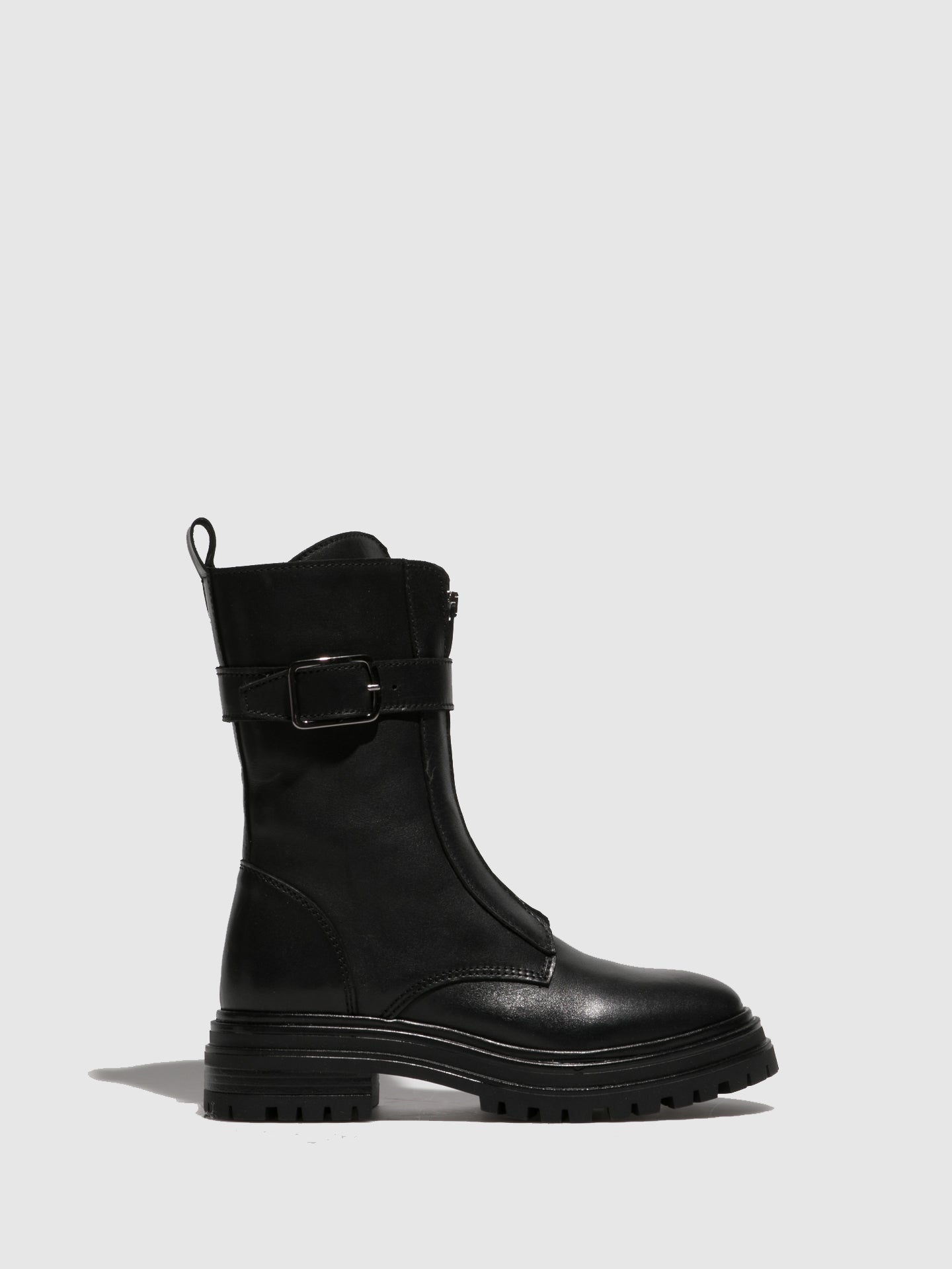 Foreva Black Zip Up Boots